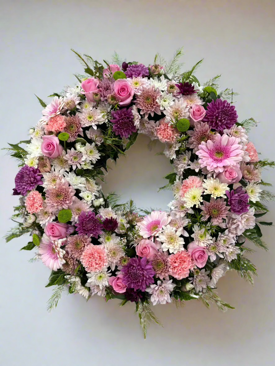Graceful Funeral Wreath