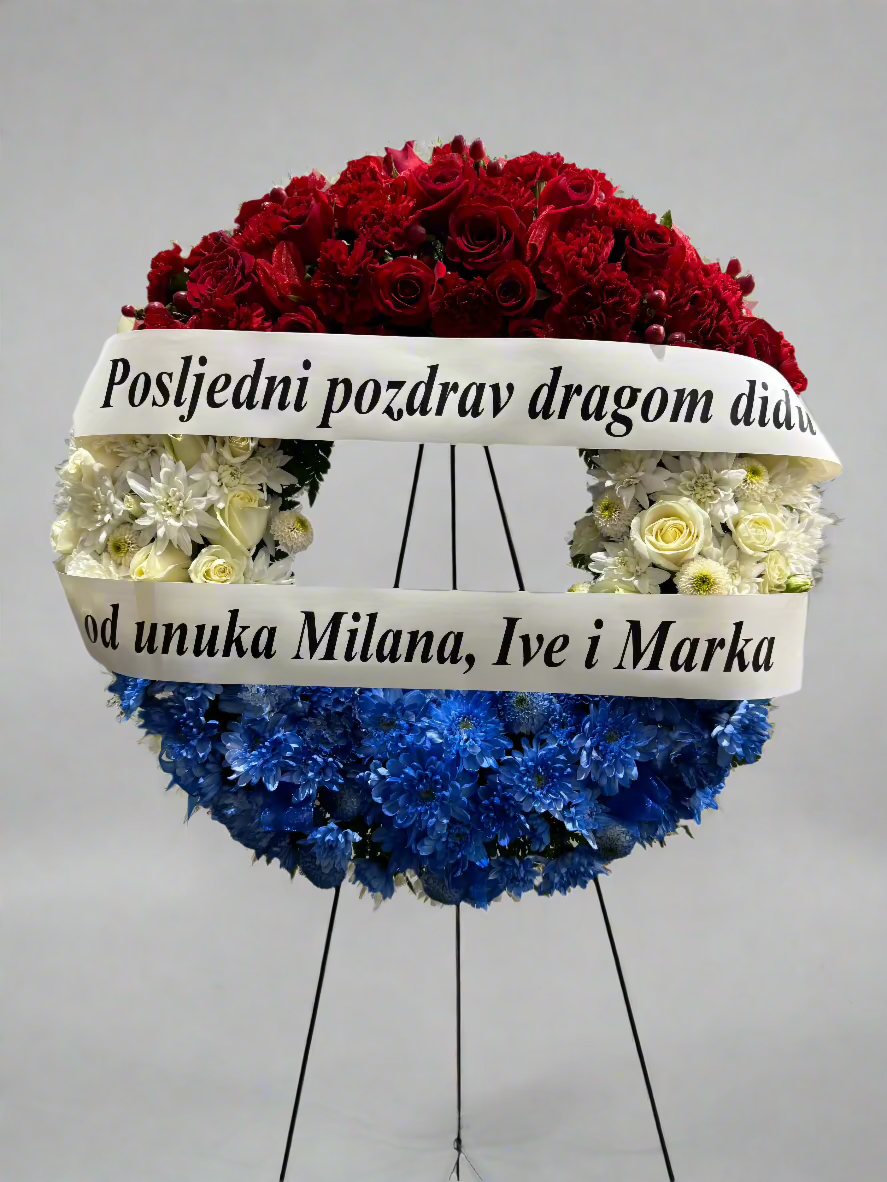 Croatian Funeral Wreath