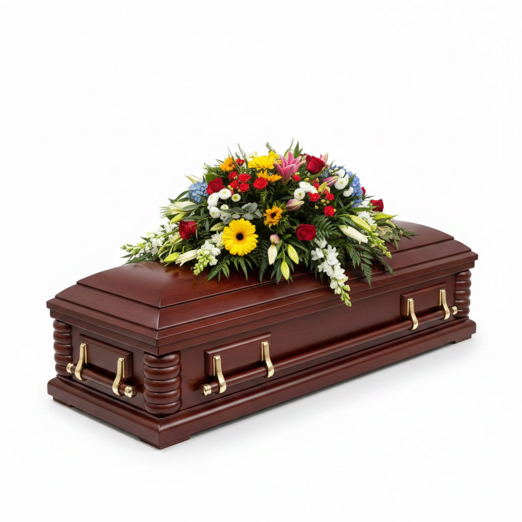 Strength and Solace Casket Spray