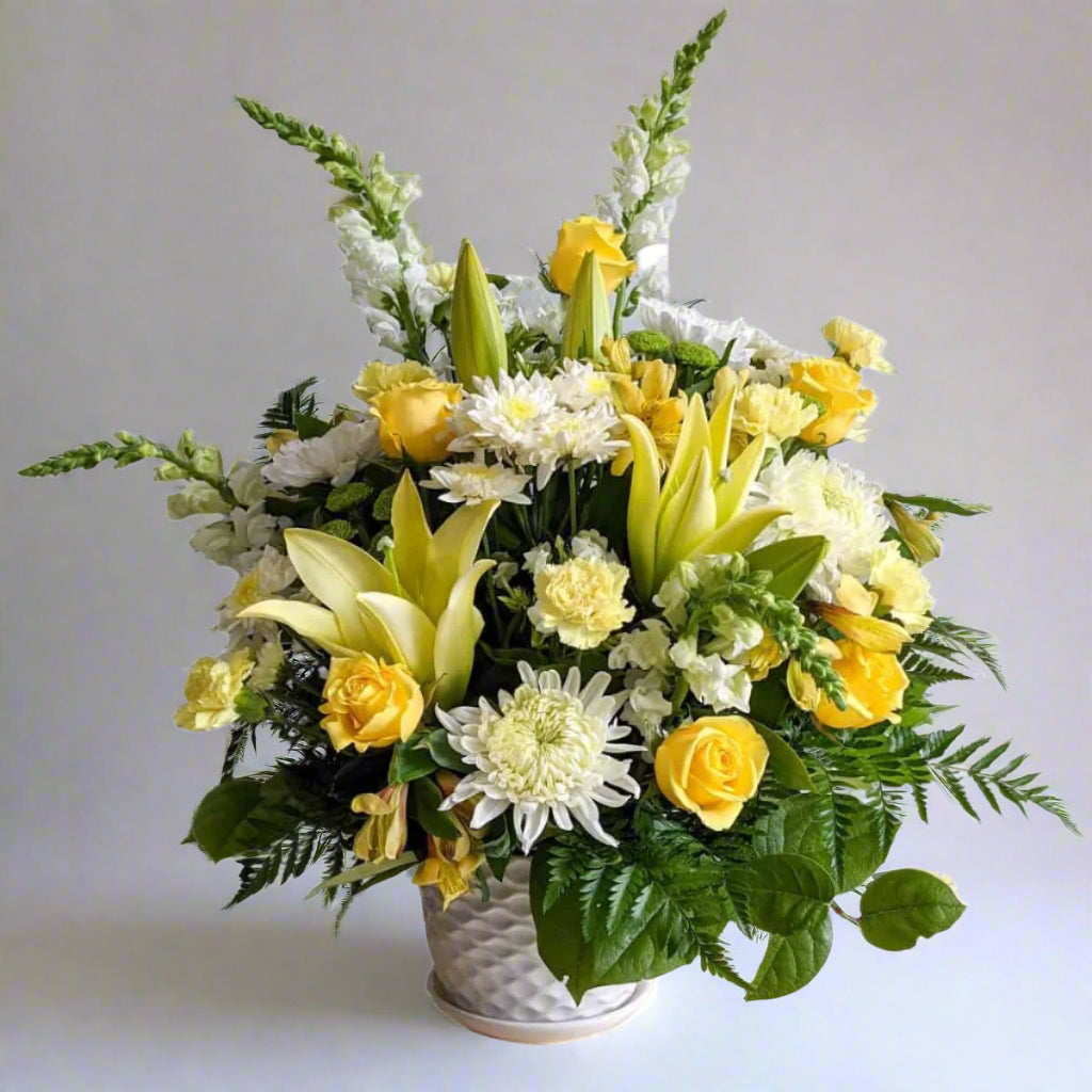 Yellow Altar Arrangement