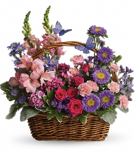 Country Basket Blooms