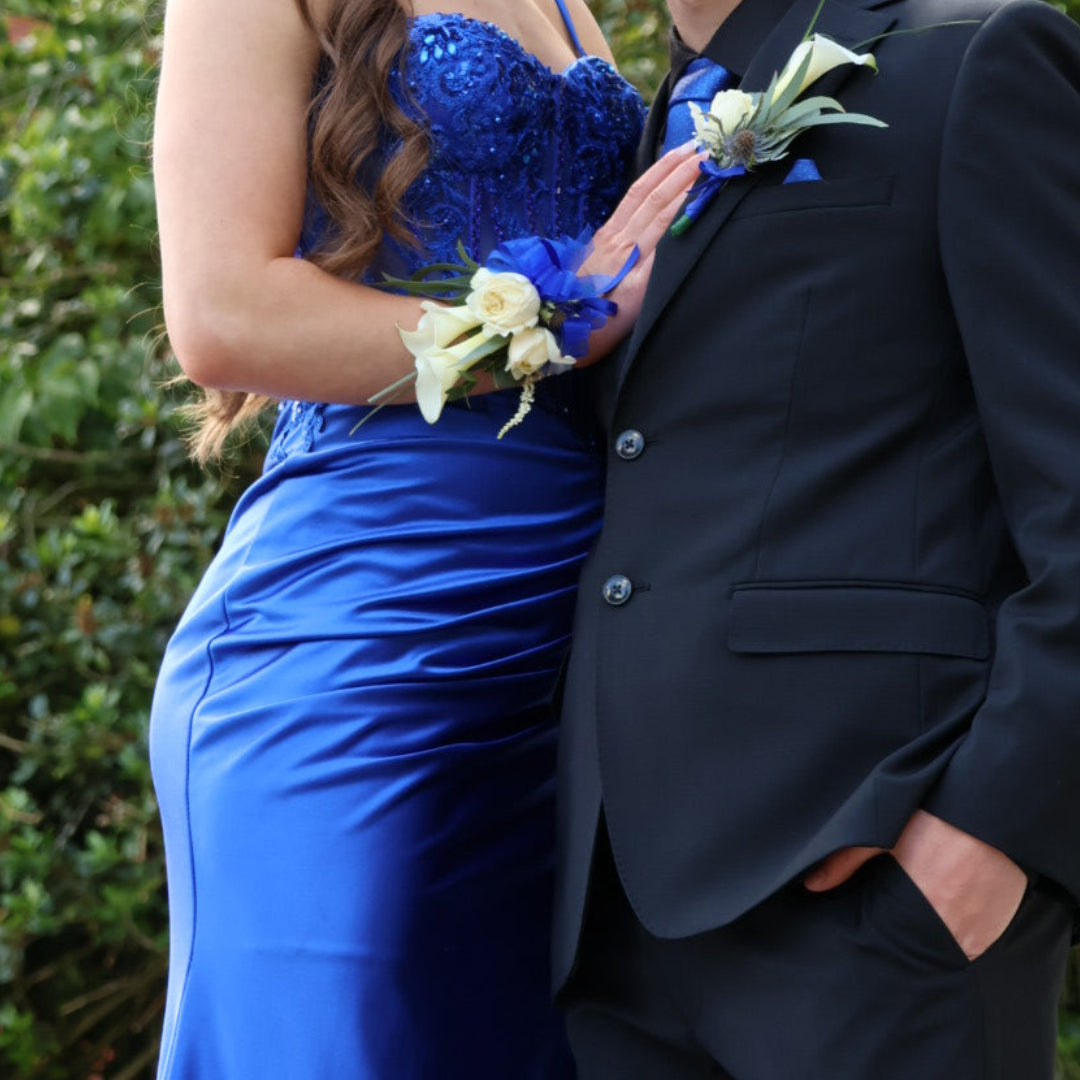Calla Lily Boutonniere & Calla Lily Corsage Combo