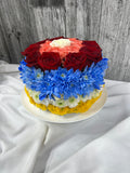 Brilliant Birthday Blooms Cake
