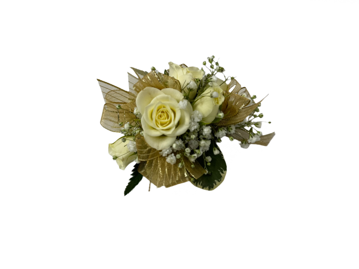 White Wrist Corsage