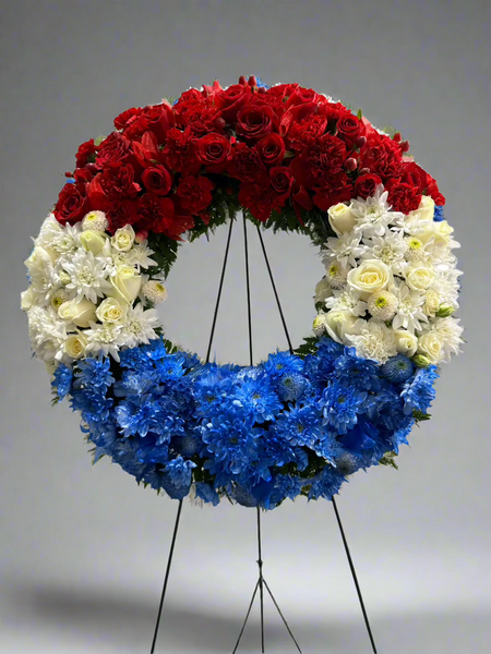 Croatian Funeral Wreath – Frans Flowers