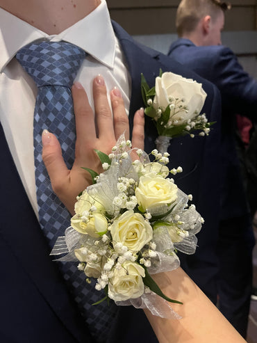 Boutonnière & Wrist Corsage Combo