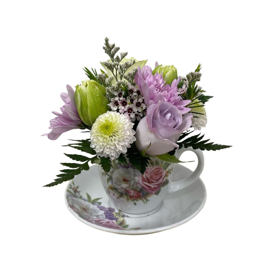 Tea Cup Arrangement