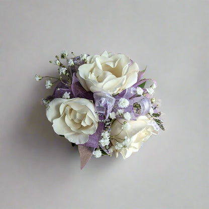 White Wrist Corsage