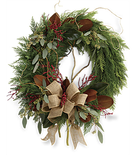 Rustic Holiday Wreath