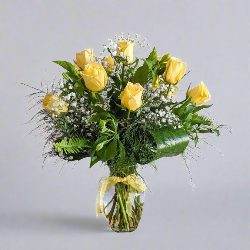 Yellow Rose Classic Arrangement