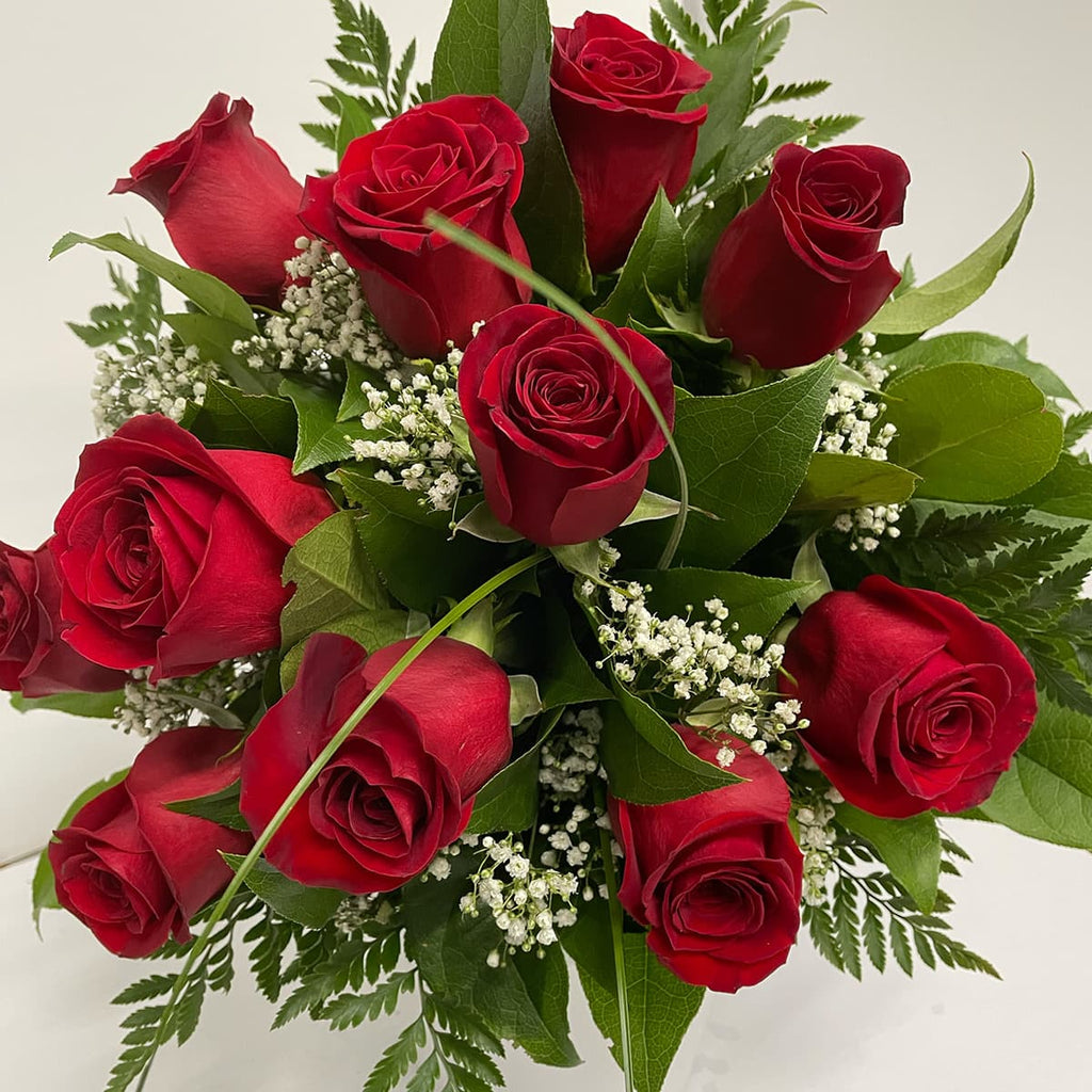 Classic Rose Bouquet - Red