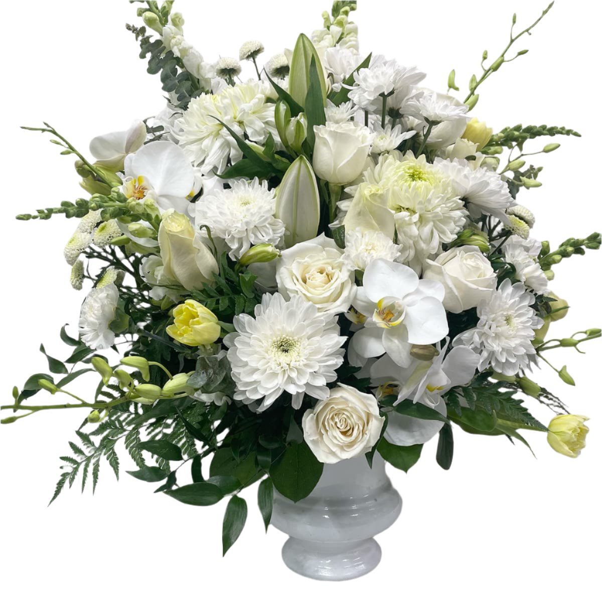 White Altar Arrangement