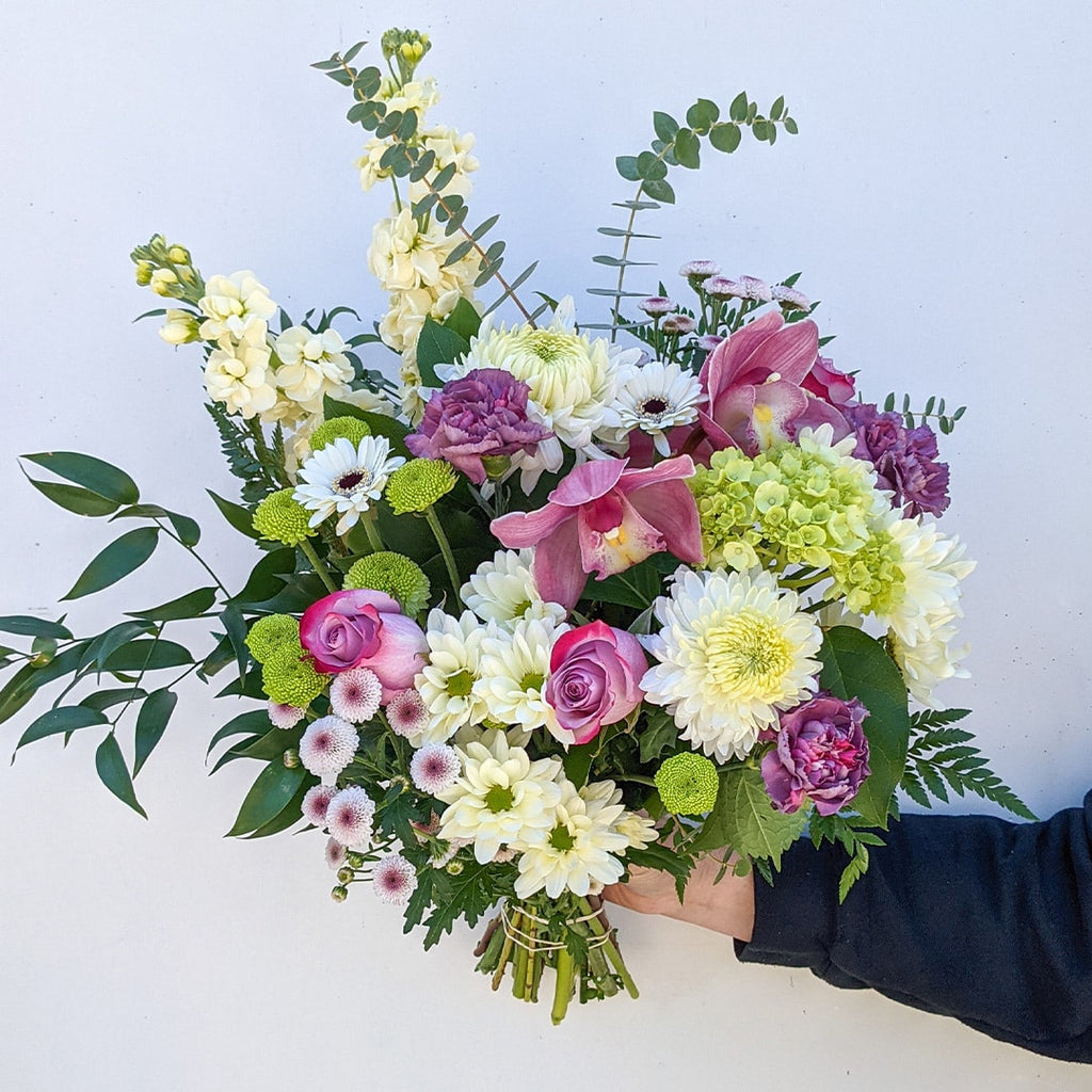 Seasonal Surprise Hand-Tied Bouquet