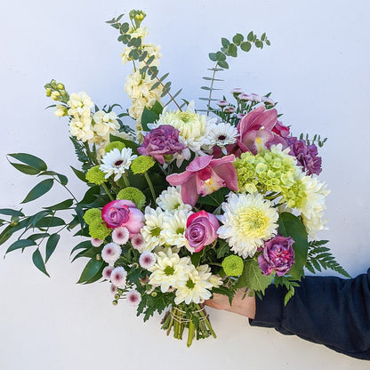 Seasonal Hand-tied Bouquet Subscription